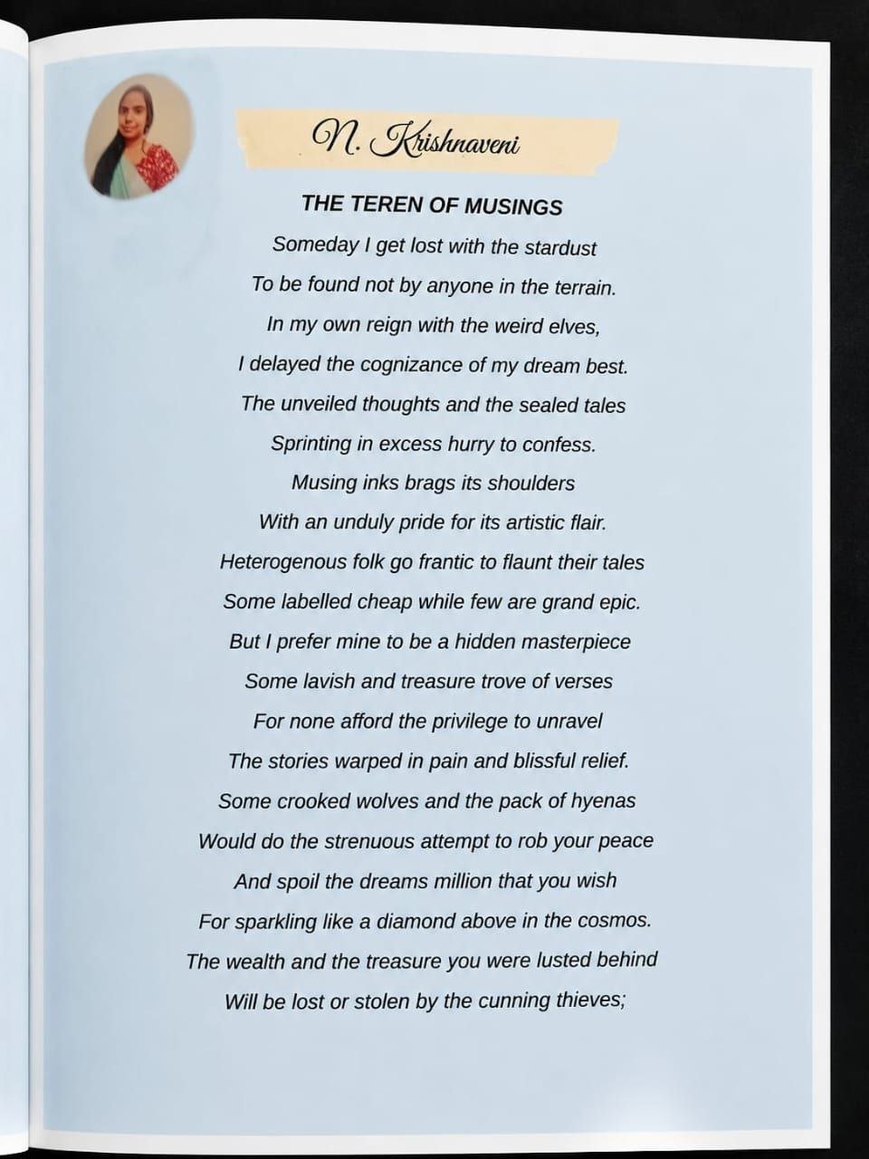 The Teren of Musings Feature